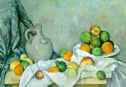 Paul Cezanne Cruchon et Compotier oil painting reproduction